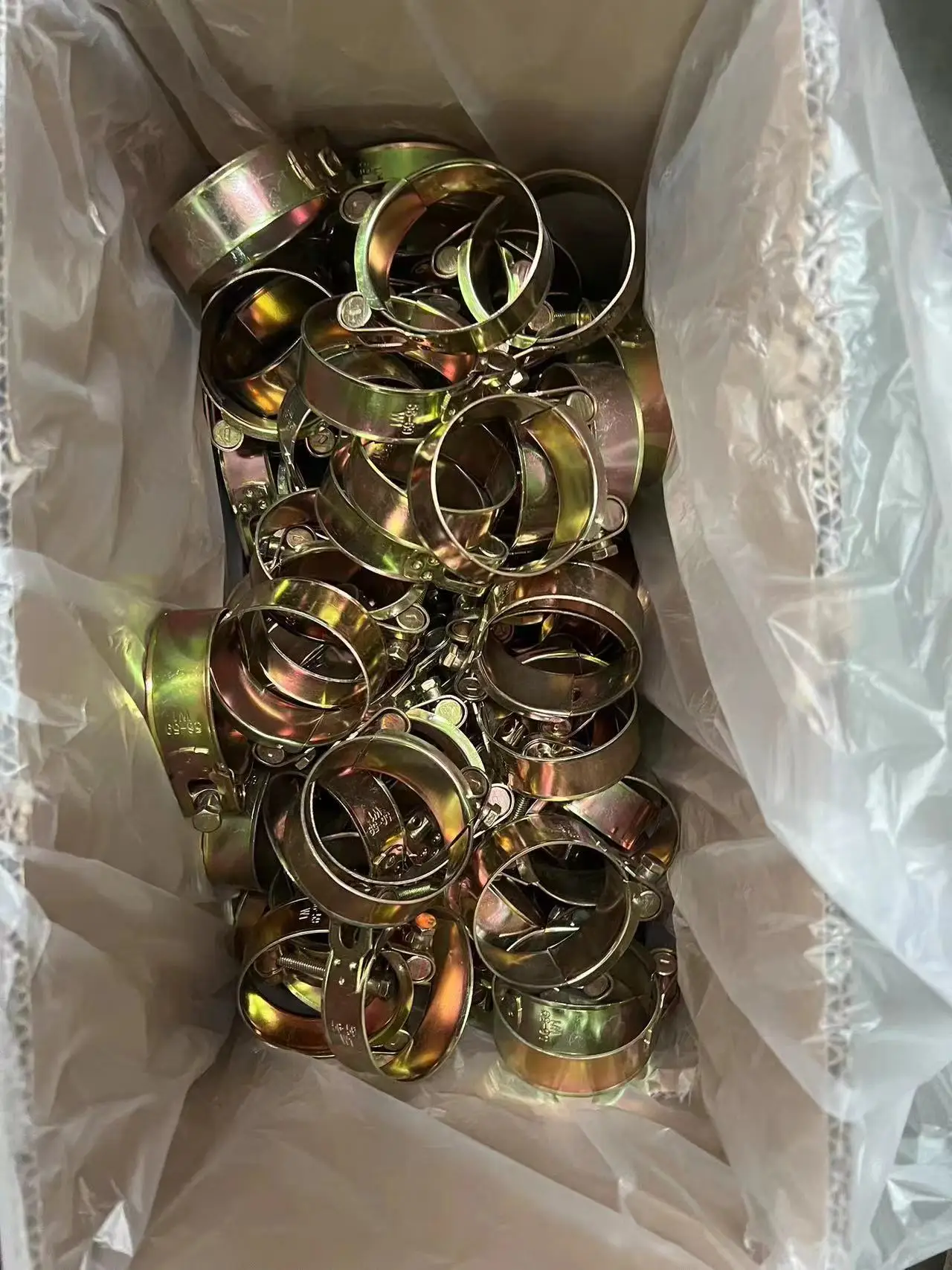 Factory lowest price customizable W4 double bolts European strong hose clamp