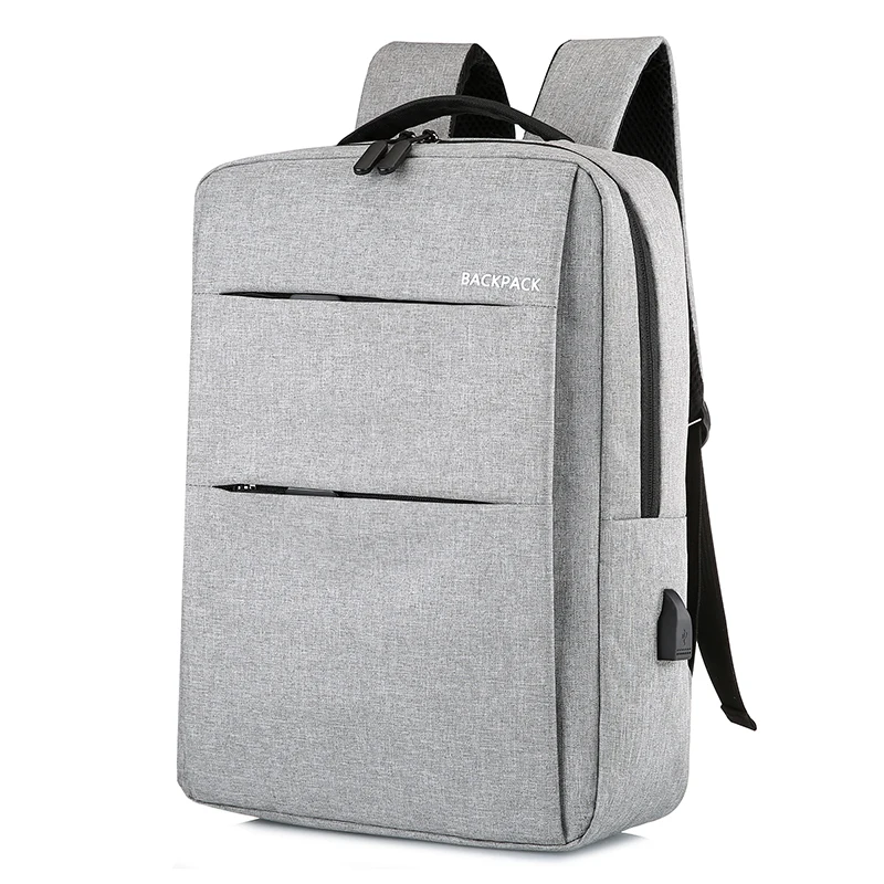 Unisex Travel Casual USB Charger Laptop Smart USB Port Backpack