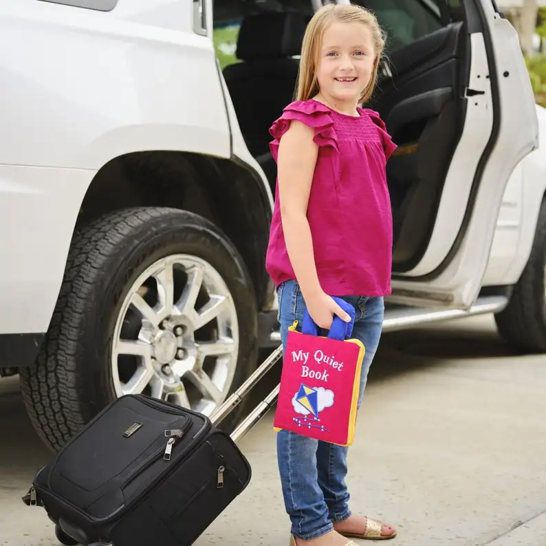 My Quiet Book By My Growing Season - Interactive Cloth Busy Book Toddlers Preschool
