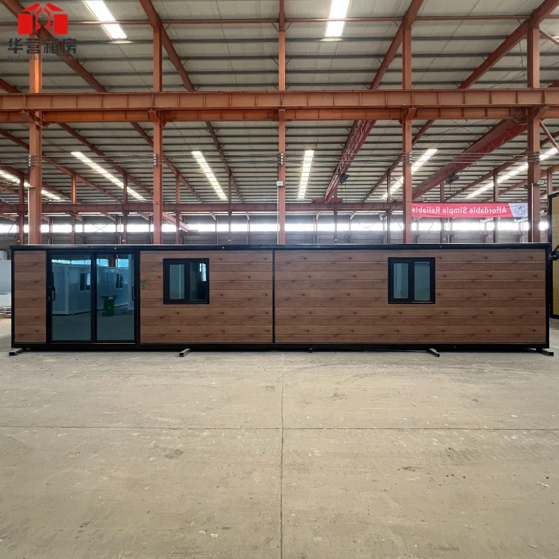 China Factory Wholesale Cheap 40 Ft Luxury House Prefab Modular Homes Expandable Container House