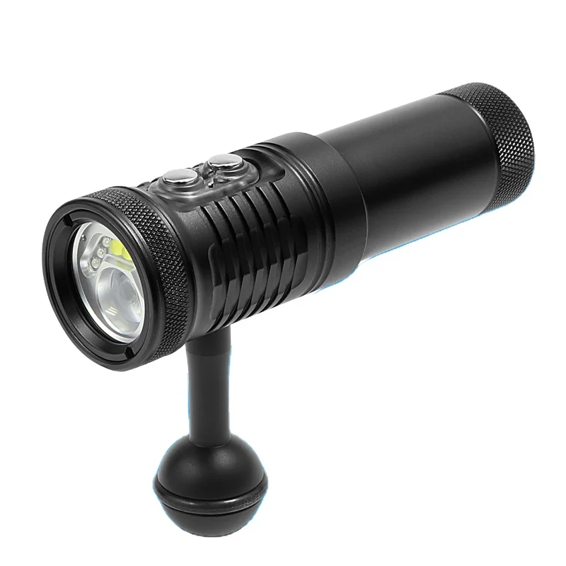 Hi-max V17 Professional Dimmable Underwater Photograph Video Diving Flashlight
