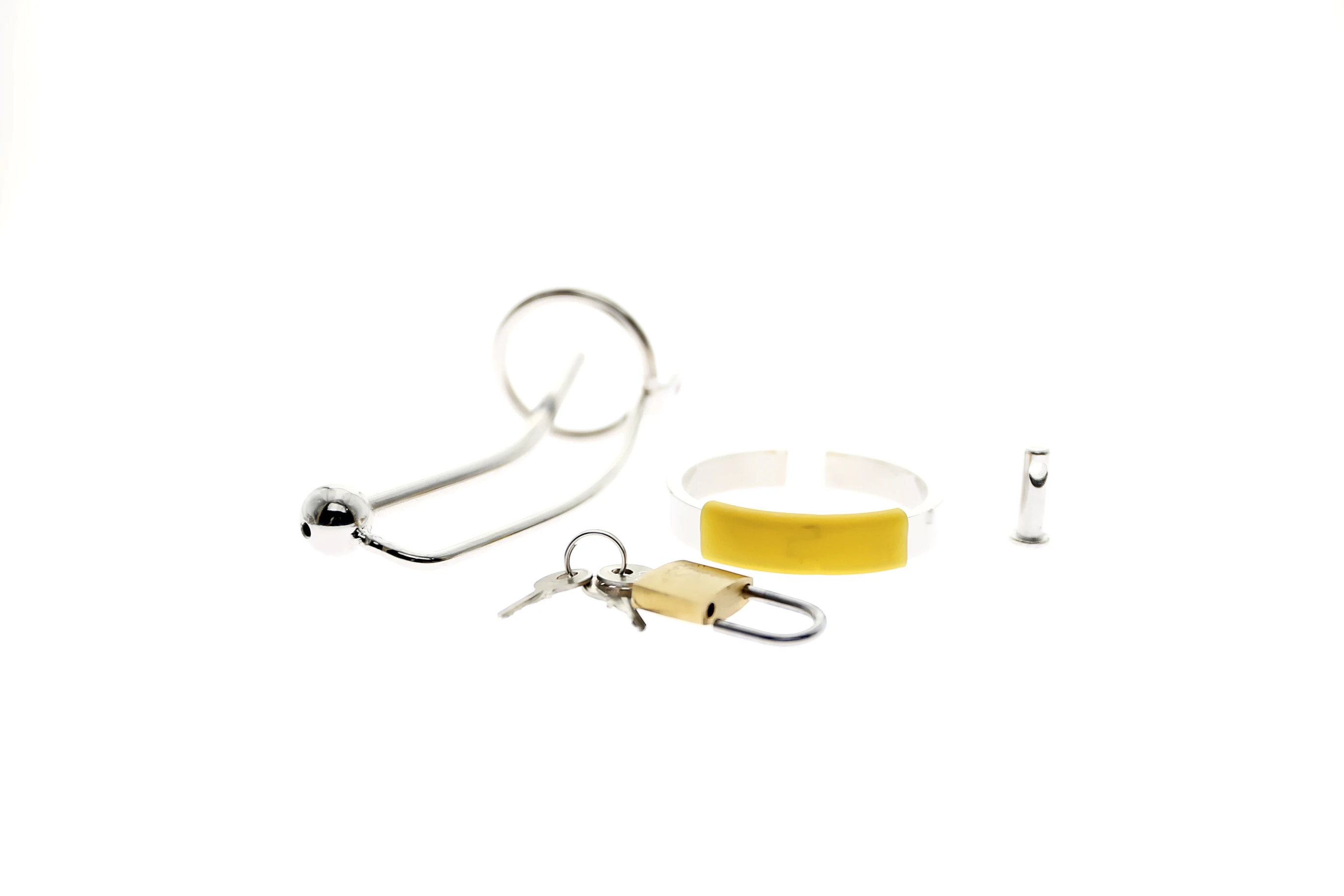 chastity cage steel  penis extender cbt sex toy penis enlargement device