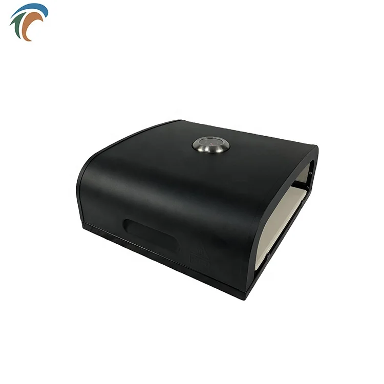 Gas pizza oven with front door for outdoors conveyor pizza oven for sale