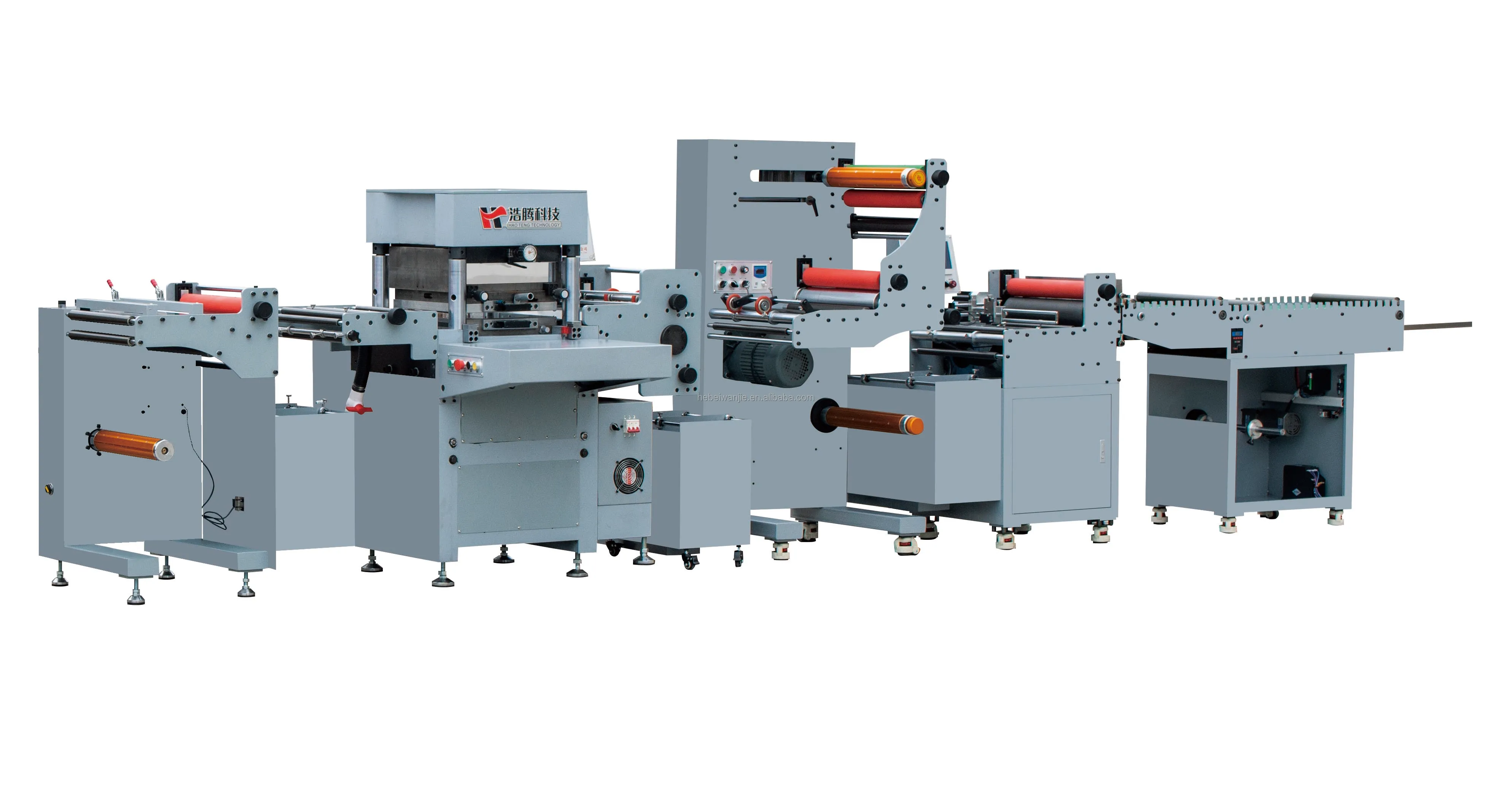 Automatic High-Speed Flat Bed Printed Label Die Cutting Machine New Roll to Roll Post-Press Equipment