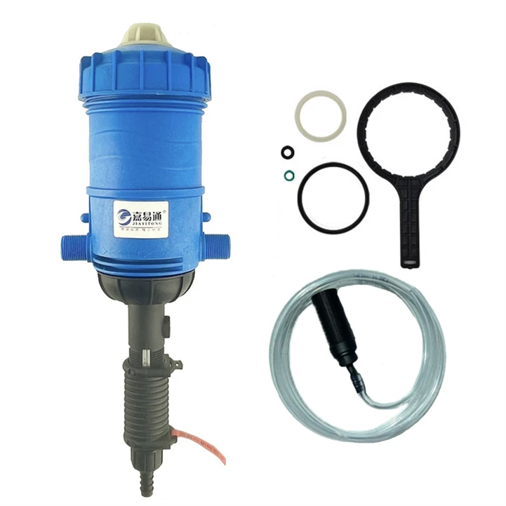 Irrigation & Fertilizer Proportional Jet Injector Pump 25mm Outlet Chemical Doser with OEM & ODM Support Piston Pump Structure