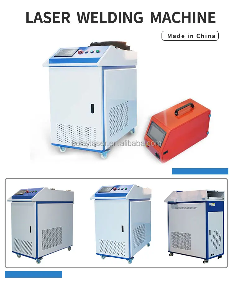 Automatic fiber laser welding machine can be used for car battery electronics mobile phone computer hardware