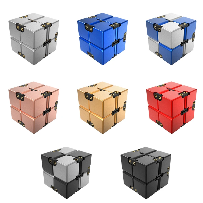 OEM Infinity Cube Toy Stress Relieving Fidgeting Game for Kids and Adults Funny Mini Innovative Gadget for Anxiety Relief Stress