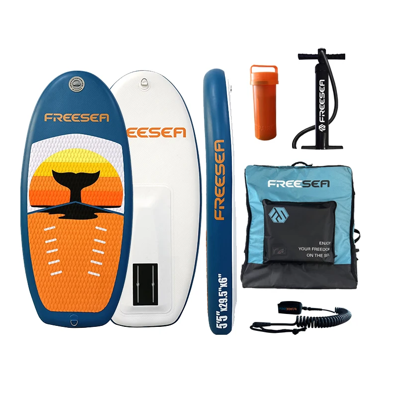 FREESEA  Ocean sea surfing waves set inflatable surf foil