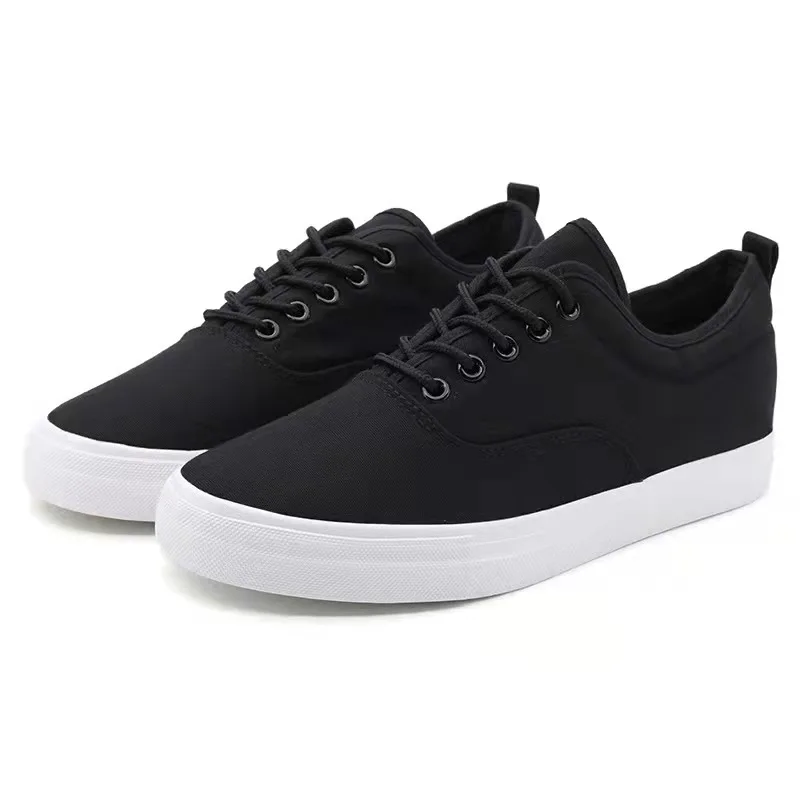 Walking Style loafers Canvas Trendy casual shoes lace-up sneakers for men