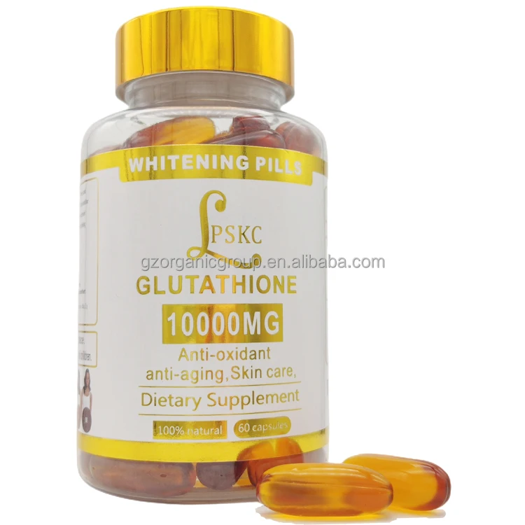 Фирменная пищевая добавка для здоровья, капсулы, Антивозрастные, улучшающие иммунитет, 10000 мг, глютатионные отбеливающие таблетки для кожи