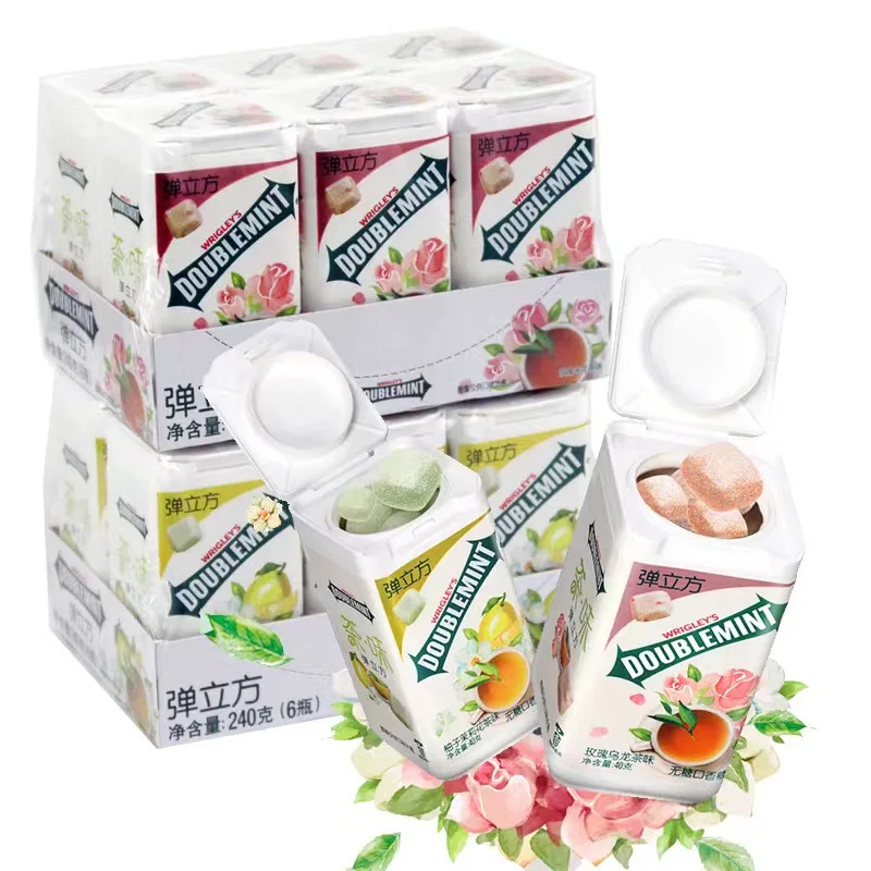 Xylitol Chewing Gum Various Flavors 40g 100% Xylitol Sugar Free Mint Vegetarian Chewing Gum