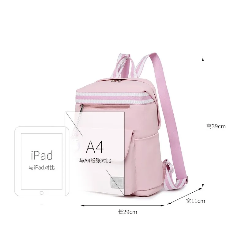 
In Stock Girls School Bag Kids Backpack Bags Children Waterproof Polyester Unisex 