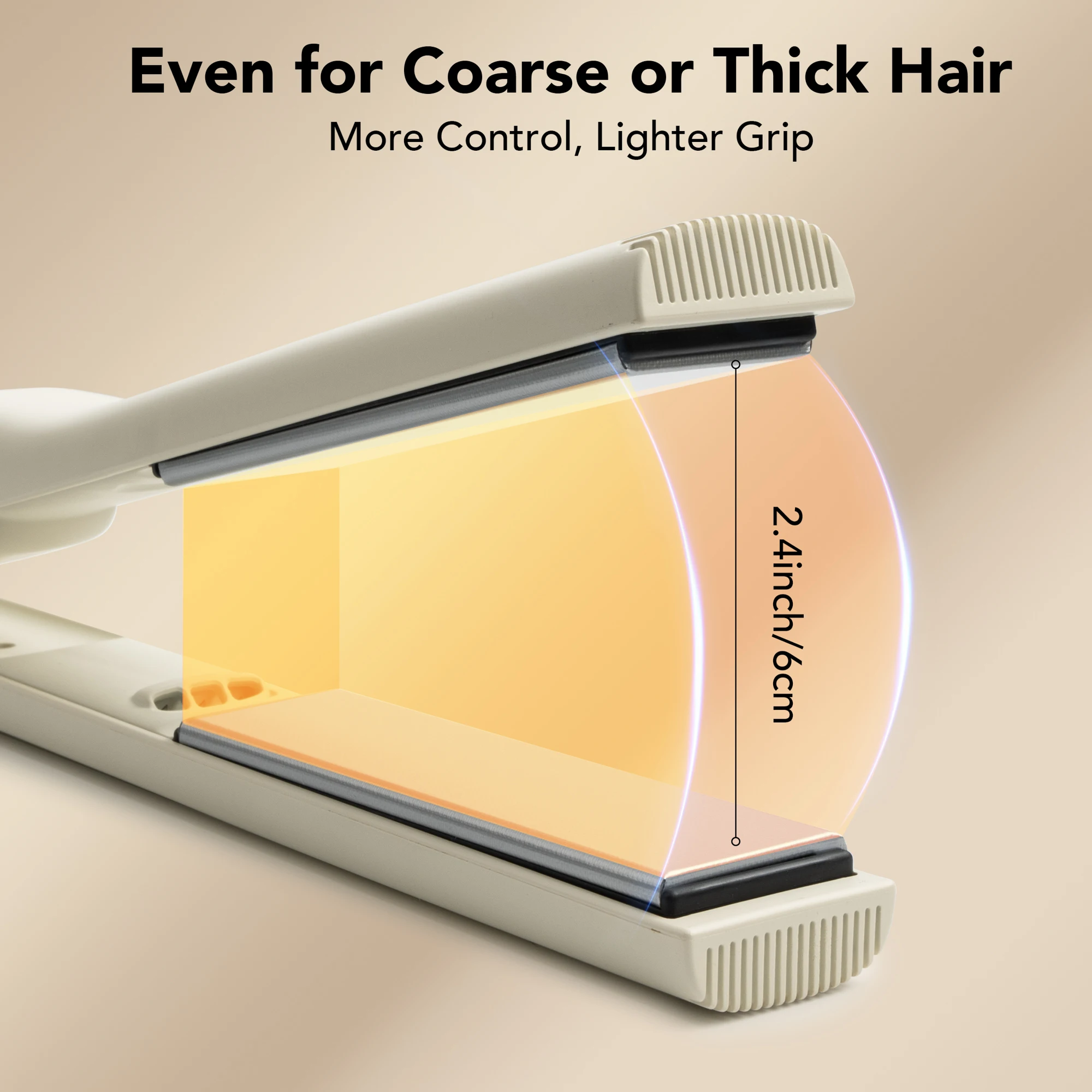 2025 NEW  MATERIAL Professional Hair Straightener with  Tape Function Fast Heating Hair Iron