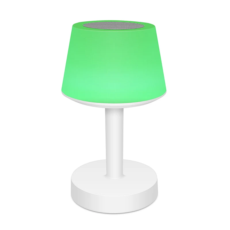 colorful Lamp with BT Speaker touch lamp for both home and outdoor colorful night light with wireless BT music speaker