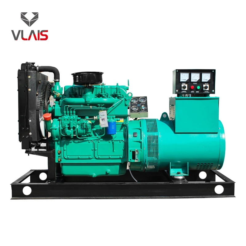 VLAIS 36kW/45kVA 220V/380V 50Hz Three phase Silent diesel generator set factory wholesale with silencer AC three phase genset