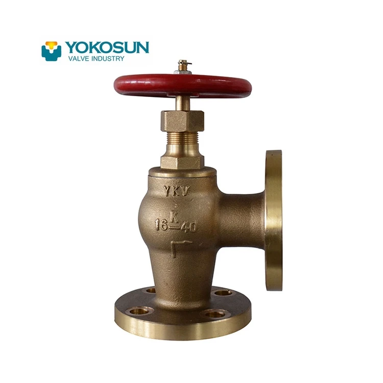 BRONZE 16K JIS F7410 SCREW-DOWN CHECK ANGLE VALVES