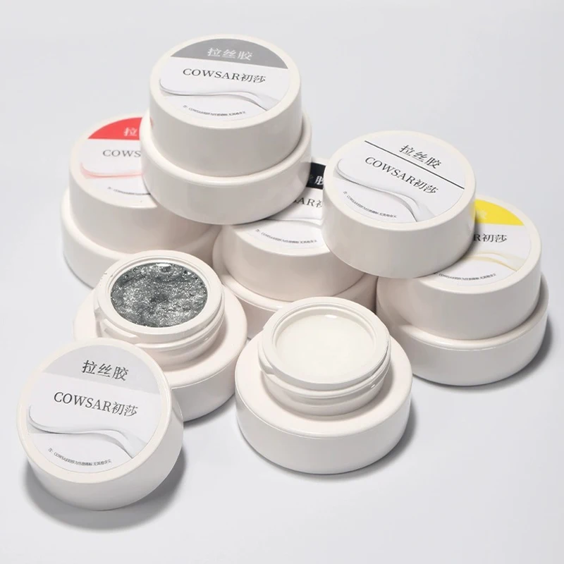 5ml Spider Wire UV Gel Nail Polish 6Colors Flower Drawing Painting Gel Creative Point-to- Line Nail Art Gel Polish Varnish