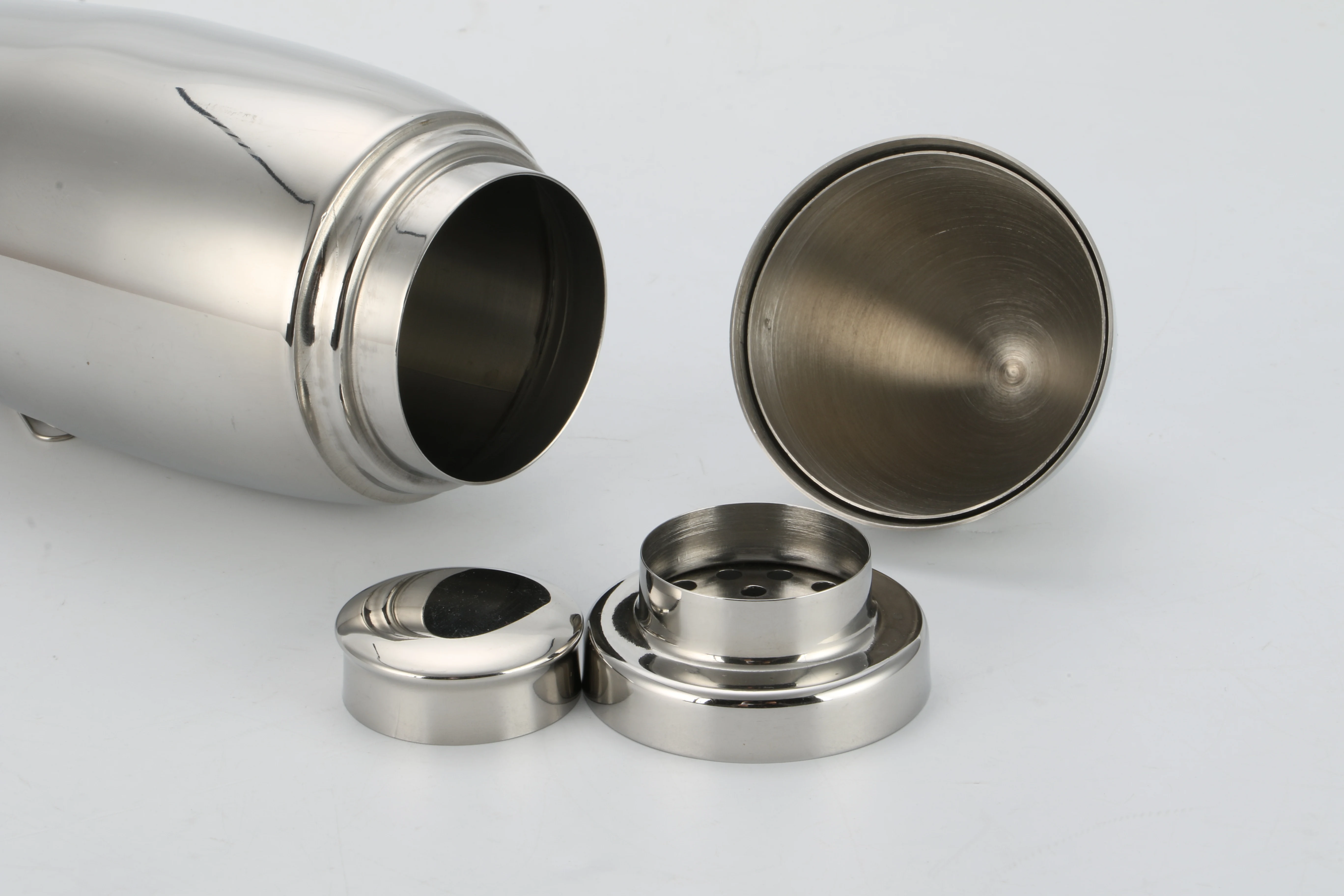 Stainless Steel luxury European cocktail shaker boston bar shaker