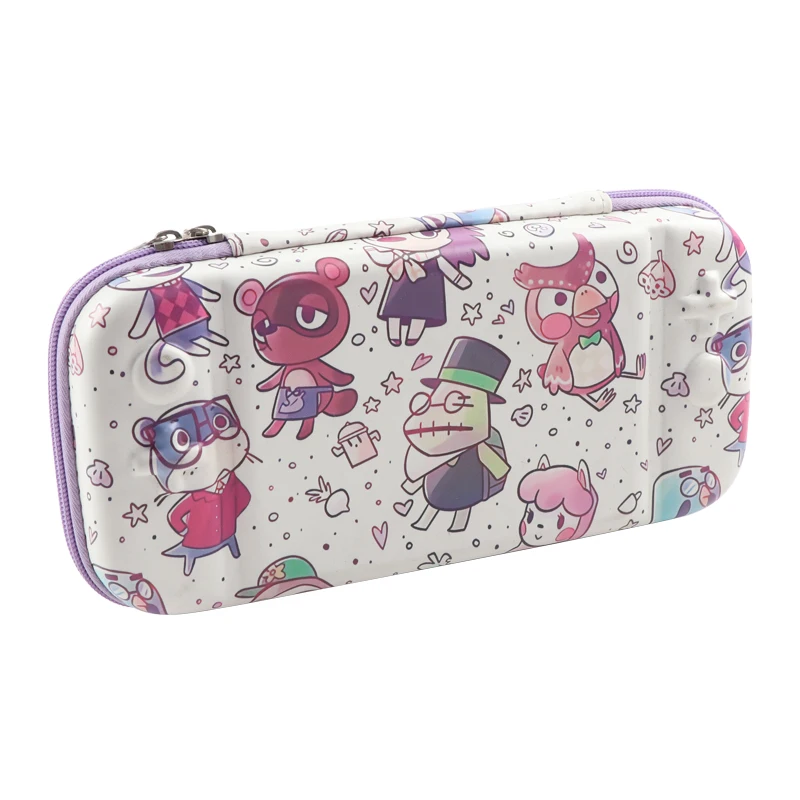 Nintendo switch storage bag Bao Meng purple switch oled game console NS host bag EVA bag