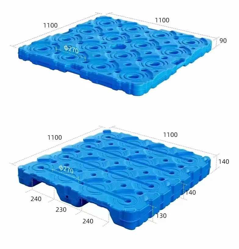 Heavy Loading 16 Bottles Pallet 5 Gallon Water Bottle Stand Pallet Per Layer Stacking Bottled Water Pallet