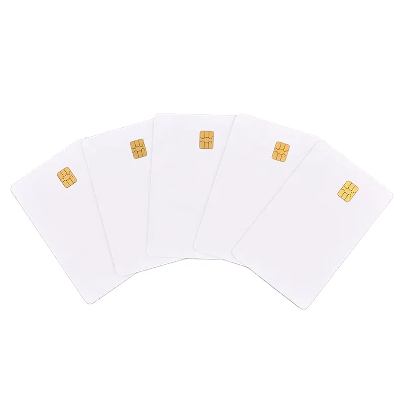 Custom Contact Chip FM4428 Card with 16 digits NBS numbers/ PVC Chip Card