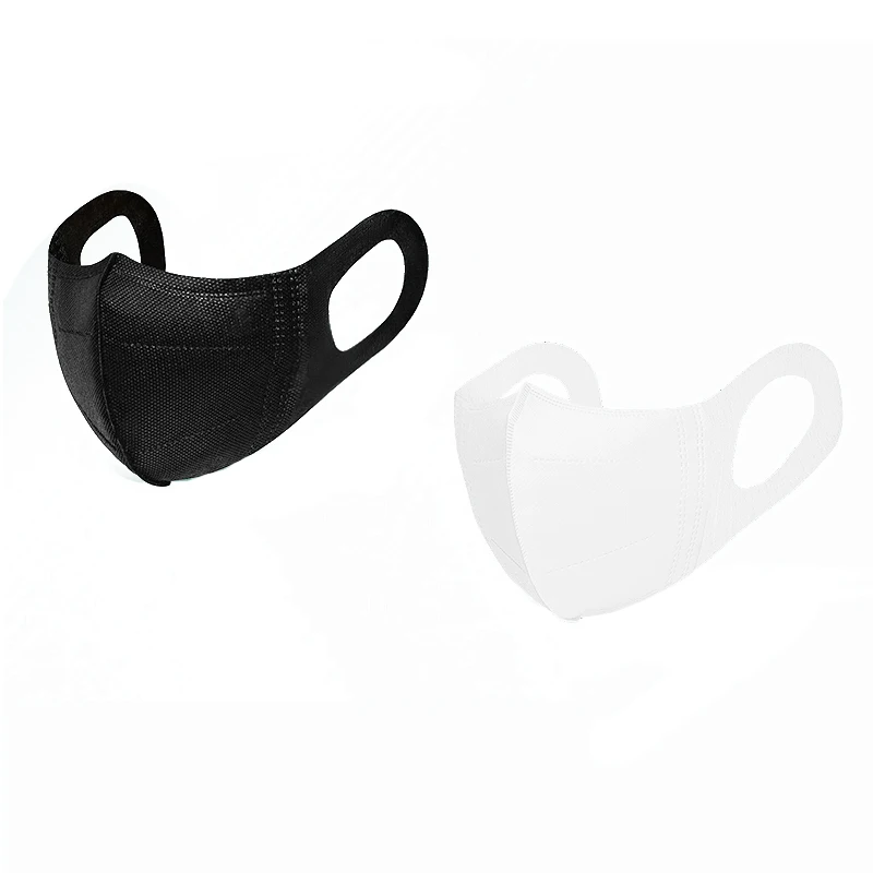 
Одноразовая летняя дышащая 3d-маска без ощущения ношения черные 3D маски KN95 маска для лица 