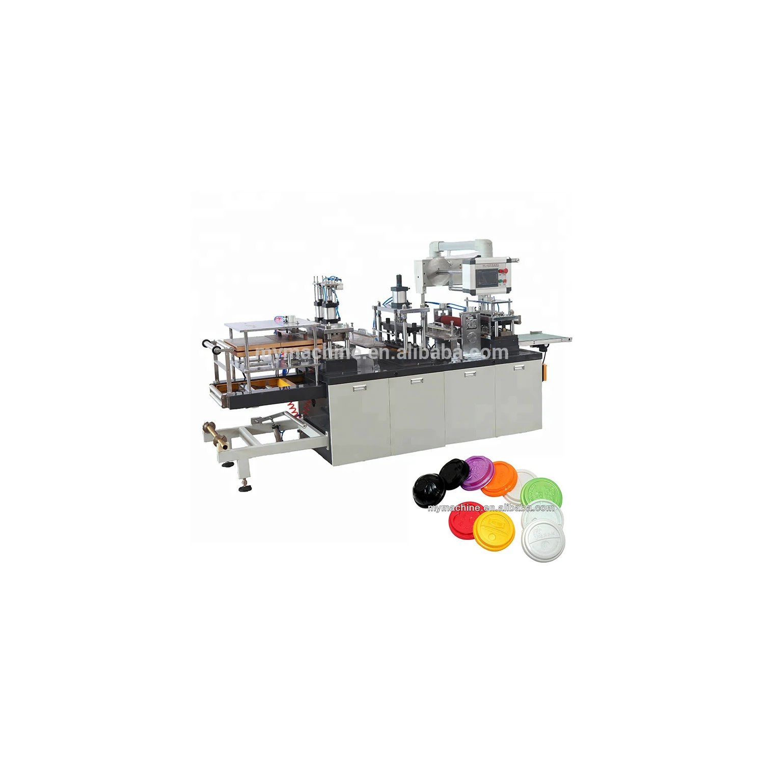 Paper Cup Lid Making Machine Plastic Cup Cover Printing Machine