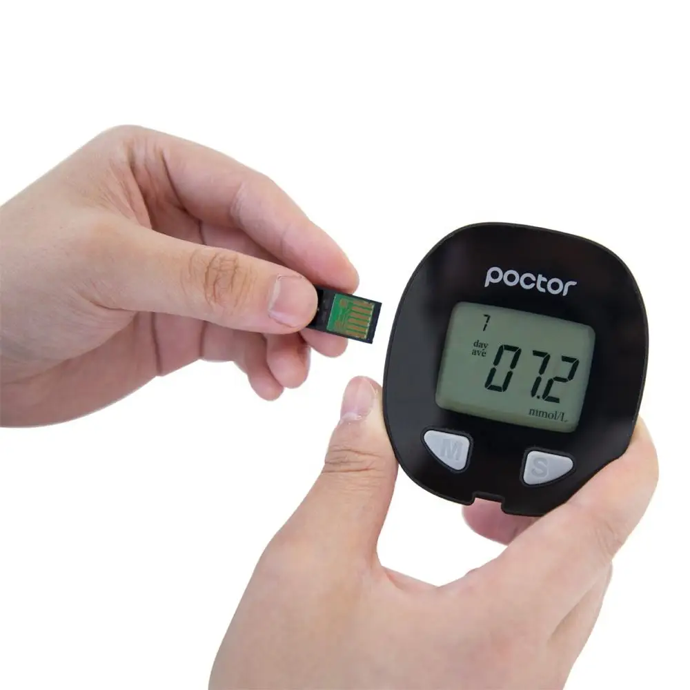 Home Use Smart Glucometer Blood Sugar Test Machine