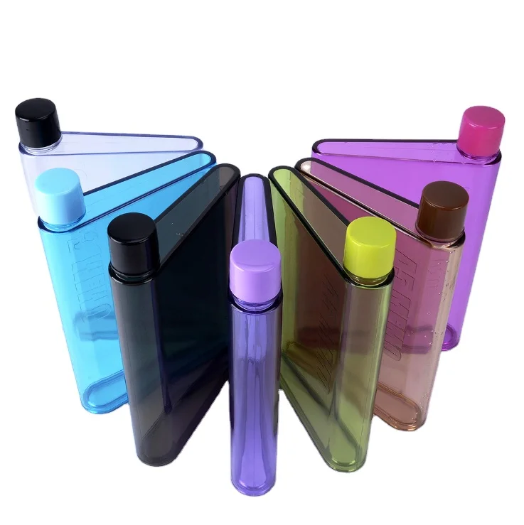 Promotional Custom logo Printing A5 A6 notebook plastic water bottle