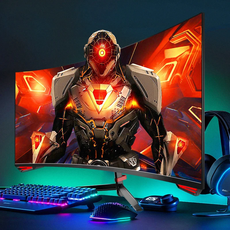 34 inch Led Monitor 165 HZ 2K 4K Computer Display RGB Gaming Curved Screen Monitors