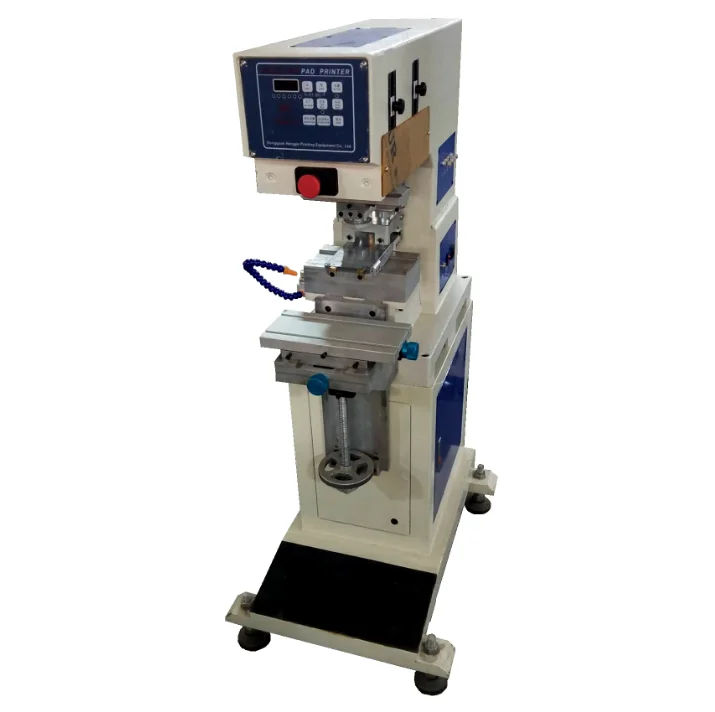 Semi-automatic Pneumatic 1color baseball golfball pad printing machine manufacture