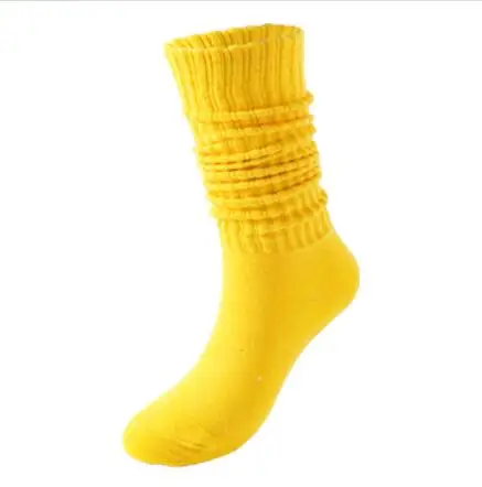 Wholesale Customizable Winter Warm Long Slouch Socks for Women Breathable Cotton Spandex Quick Dry Lightweight for Daily Use
