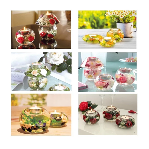 Japan Highly popular plastic pressed flower tabletop ornament