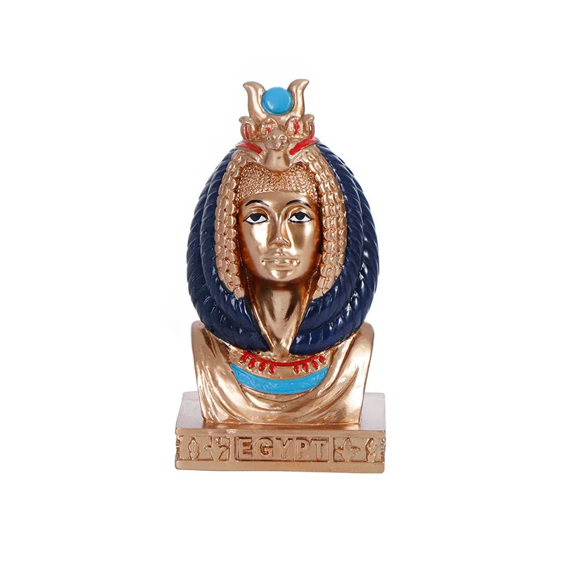 Egypt Vintage Resin Crafts Sculpture Ornaments Creative Home Decoration Gift Tourism Souvenirs