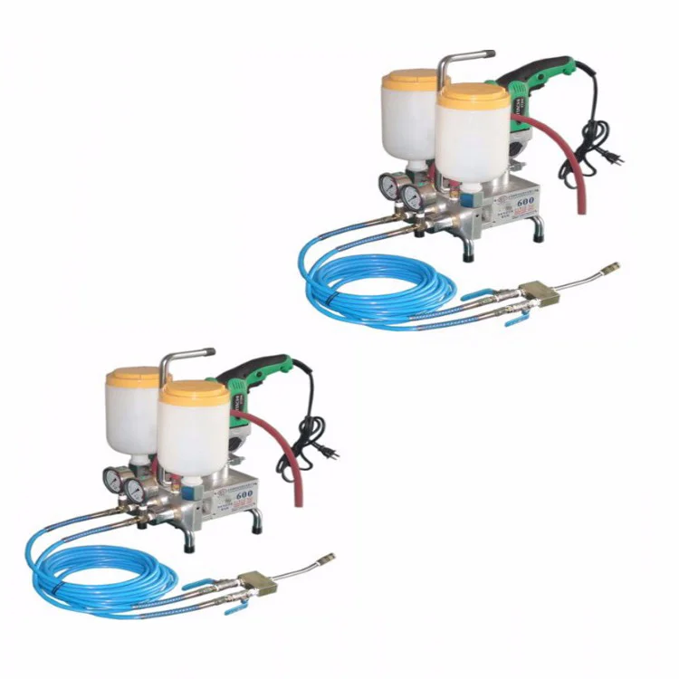 Foam Grouting Machine Dual-element Crack Injection of Advanced Epoxy Resin Grouting Pump and Polyurethane 12 New Product 220v 5m