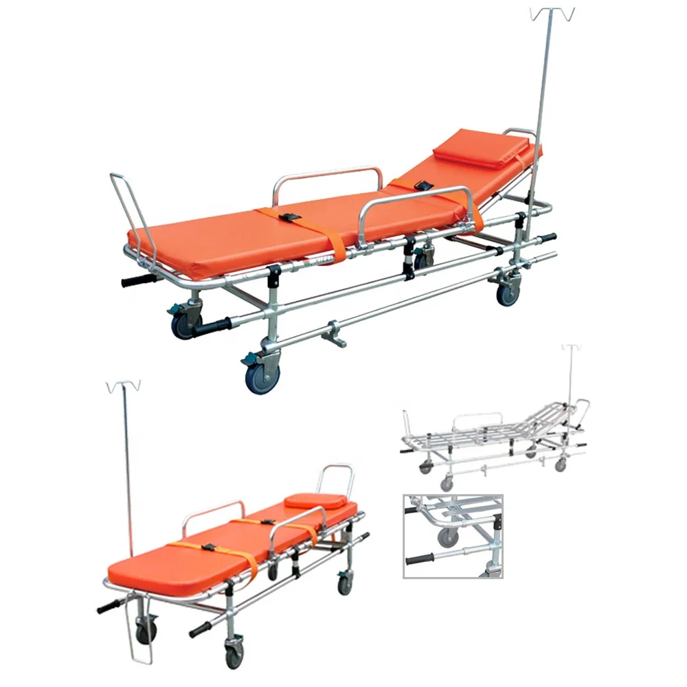 Aluminum Alloy Medical Stretcher Ambulance Used For Carrying Patient