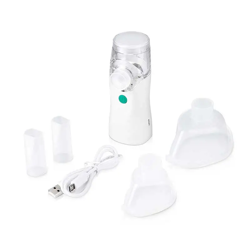 Portable Inhaler Inhalator Medical Travel Kids Steam HandHeld mesh Nebulizer Machine With Rechargeable Battery