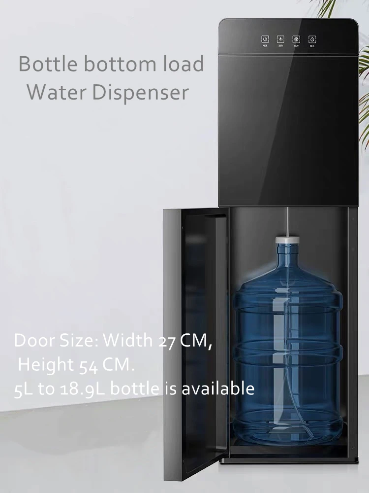 Two color two three faucet bottom load 3 taps water cooler water dispenser standing vertical water dispenser