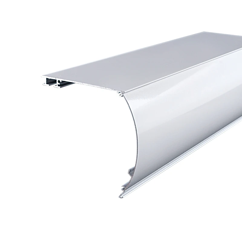 Wholesale Supplier Heavy Duty Extrusion Roller Blind Top Cover Powder Coating Aluminium Profile Track For Side Curtain