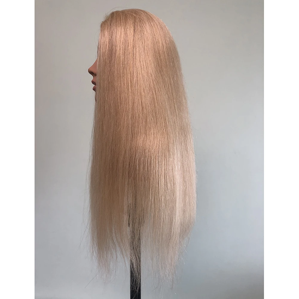 Wholesale price Europe face woman  hair training head   with full  shoulder for academy school