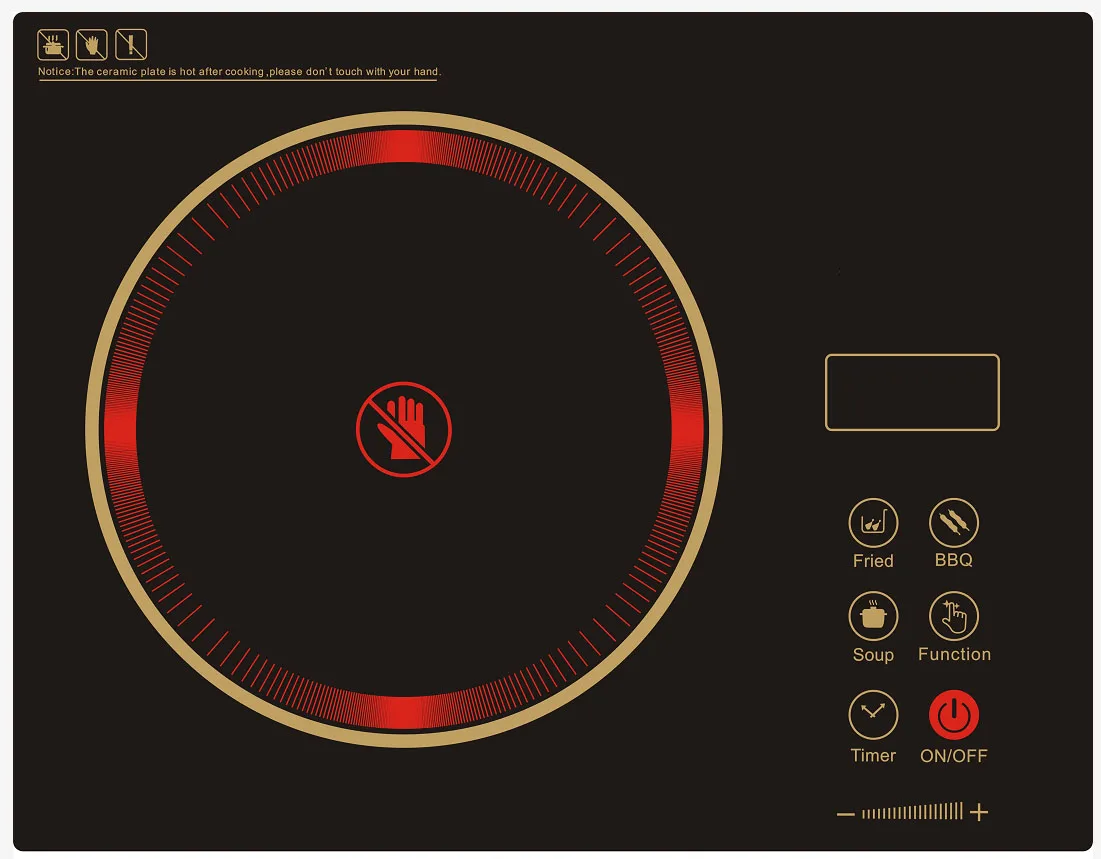 Small Home appliance Electric Infrared  cooker spare parts  micro-crystal plate