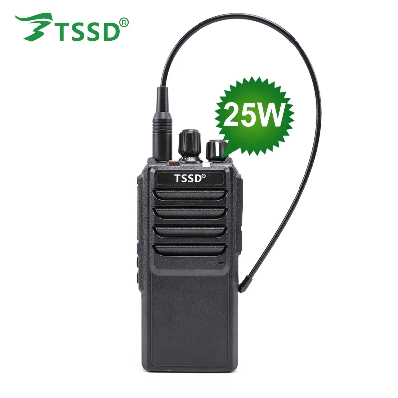  Длинный диапазон 25W VHF Talkie “иди и болтай Walkie 20 км Диапазон с 4000 мАч батарея