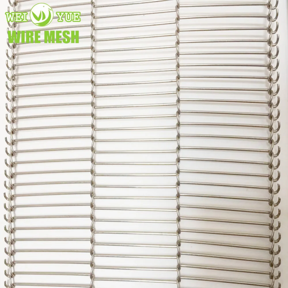 Лидер продаж 2022 года, возможно изготовление на заказ спиральной проволочной сетки, конвейерная лента для порошковой металлургии