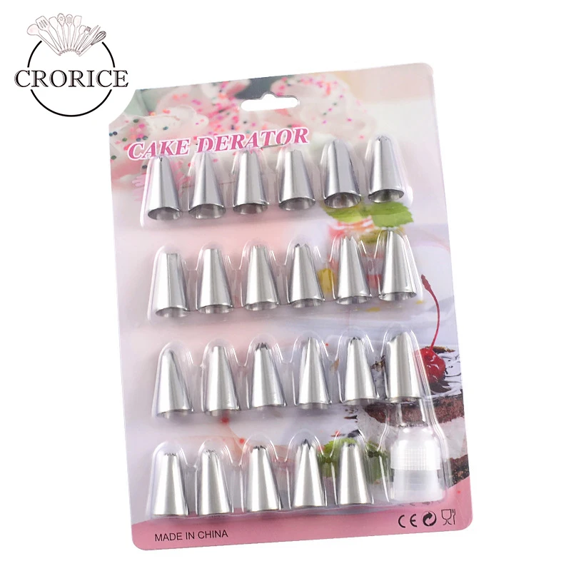 Best supplier creativity baking cake making tools set nozzle for cake hot sale cake piping nozzle set