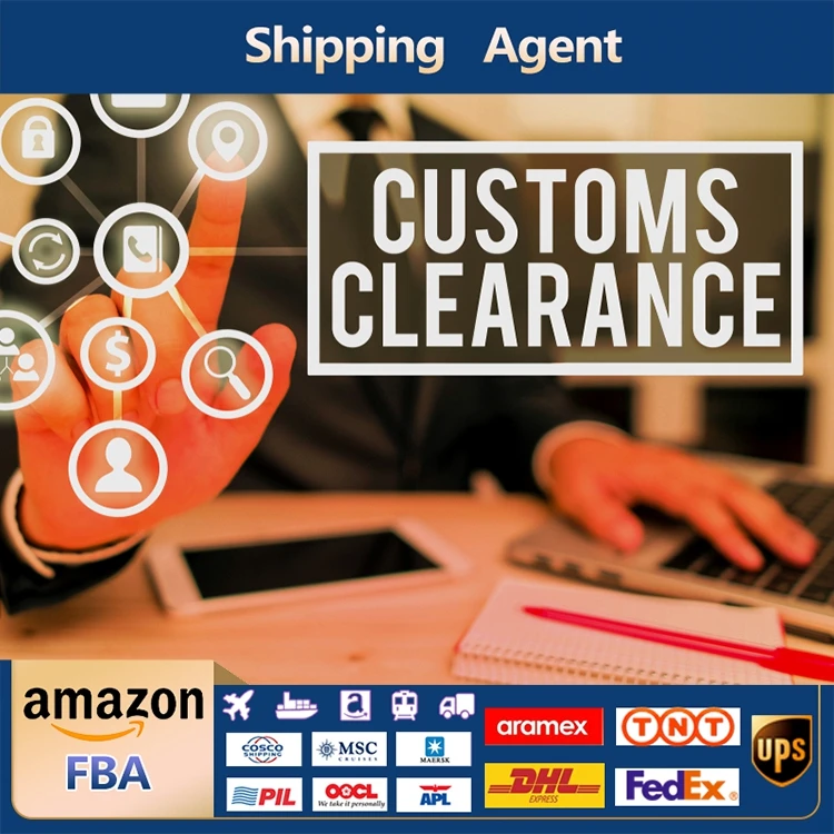 Доставка, курьерская служба, Экспедитор груза Amazon Fba, Ирландия, Международный скоростной агент по таможенной очистке