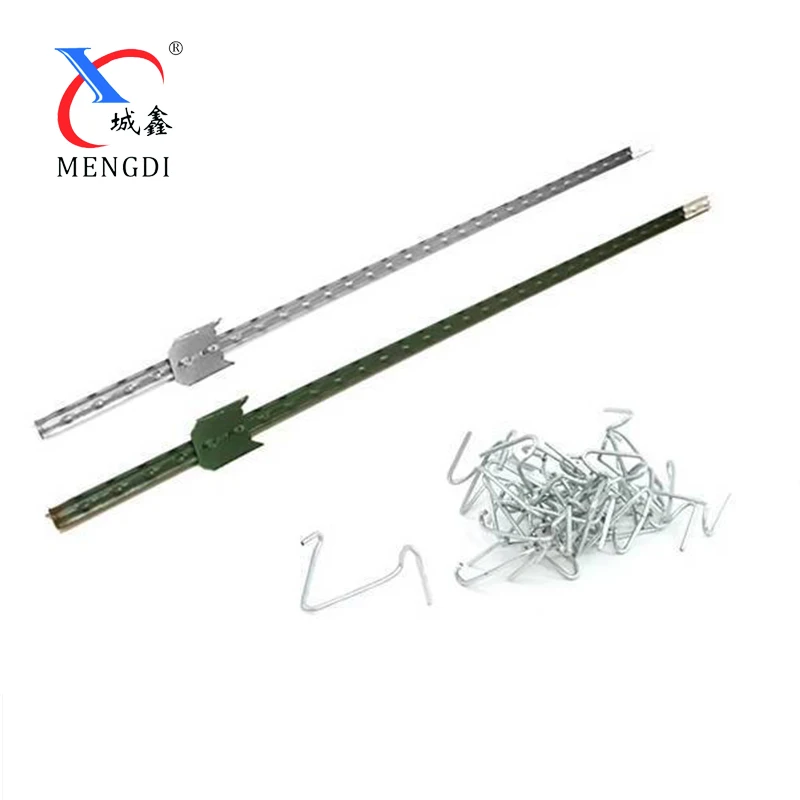 Factory Price Wholesale 5 6 7 8 9 10 ft USA Studded Metal T Fence Post