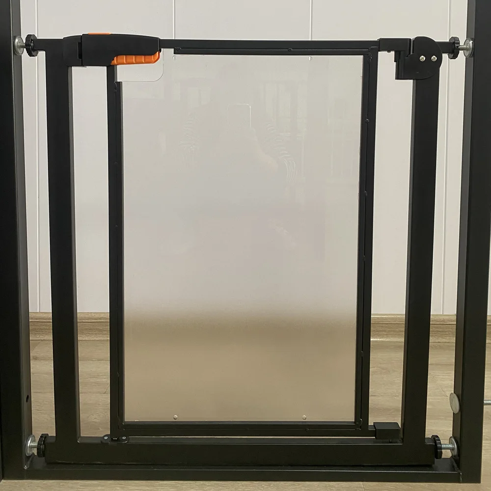Easy To Install Without Drilling Wall Baby Protection Door Gate Barrier Wide Adjustable Retractable Safety Baby Gate