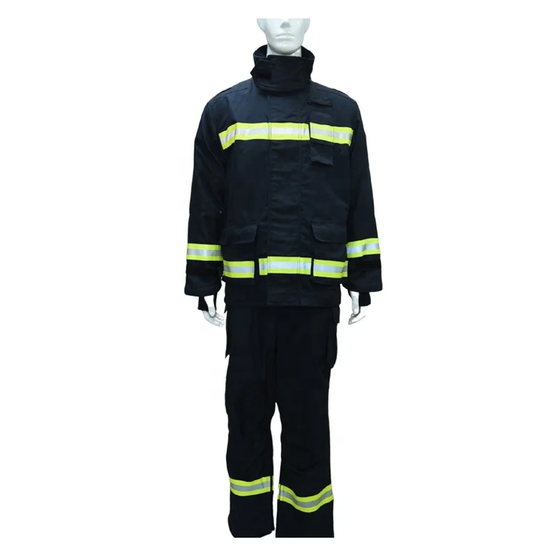 Aramid Firefighter Fireproof Fire Resistant Clothing Fighting Suits