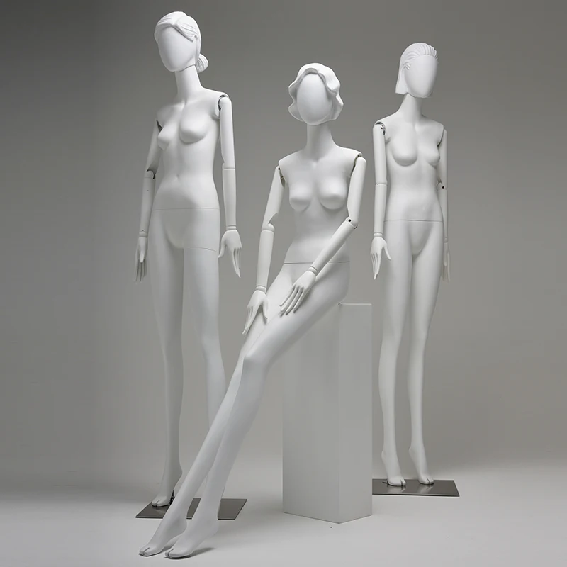 LTS Abstract Mannequin Full Body Female Mannequin Sculptured Hair Fashion Display New Design Woman Mannequin