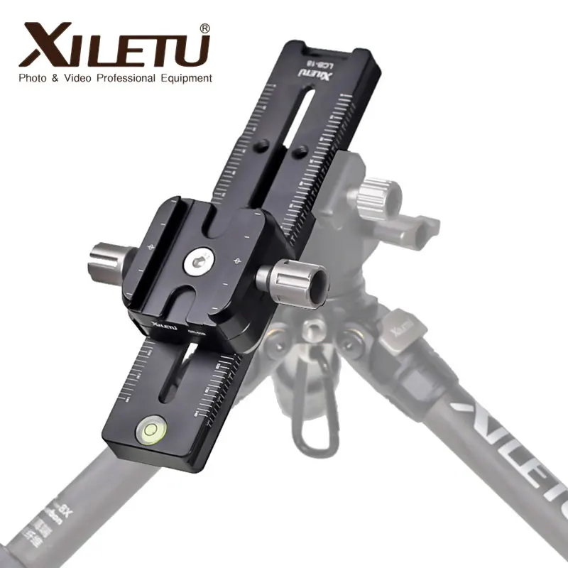 XILETU LCB-18B camera accessories Nodal Slide Rail Quick Release Plate Arca swiss dc-38 board jib slider rod rail base plate